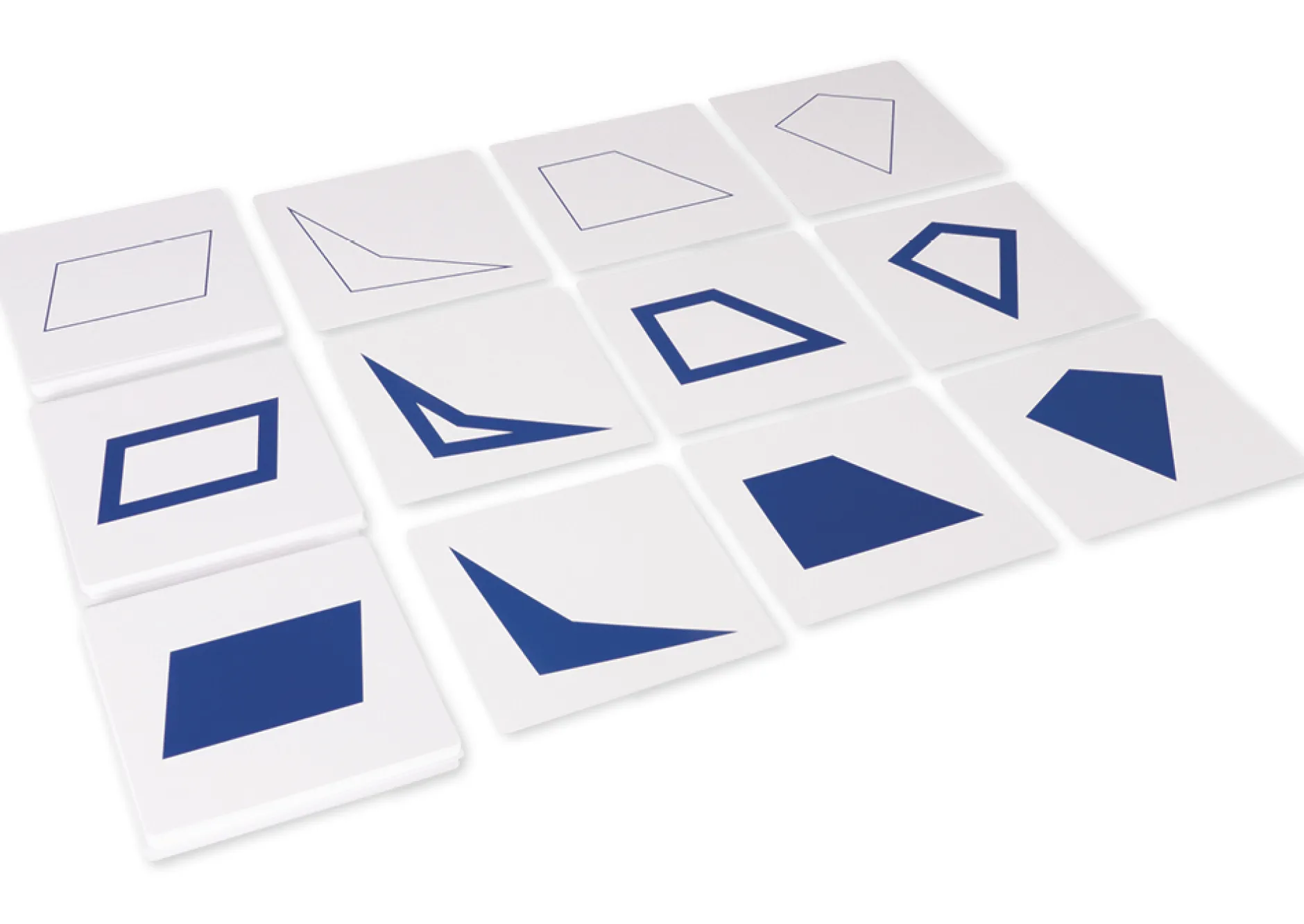 TimeTEX Geometrische Karten "Montessori Premium"