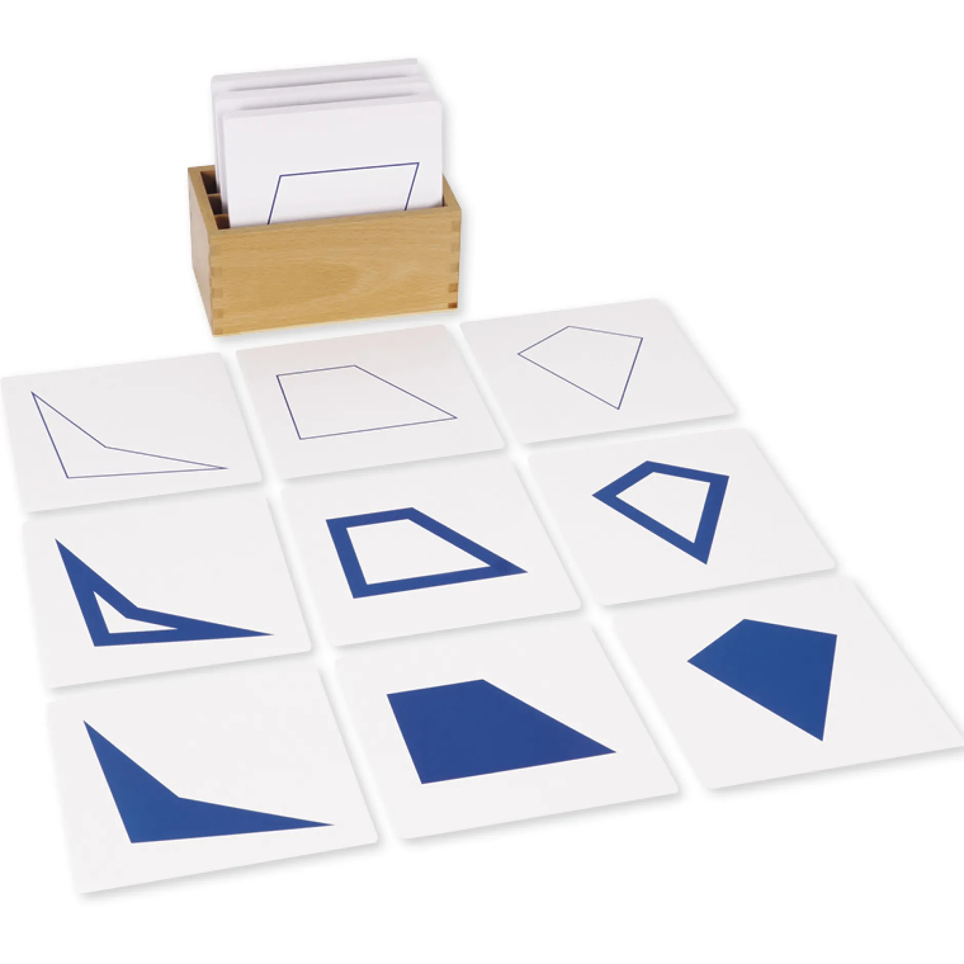 TimeTEX Geometrische Karten "Montessori Premium"