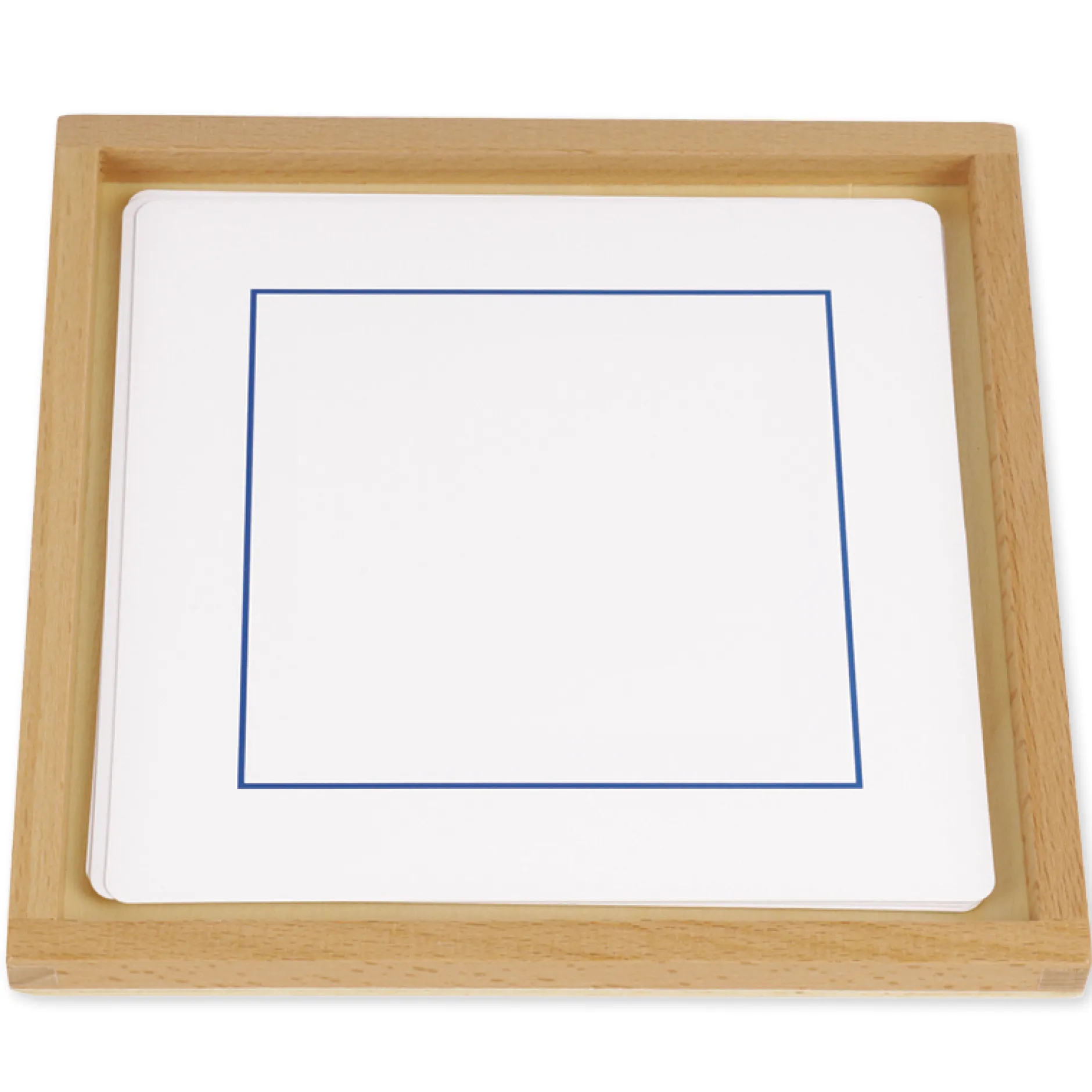 TimeTEX Geometrischer Kartensatz für Einführungsrahmen "Montessori Premium"