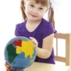 TimeTEX Globus Erdteile "Montessori Premium"