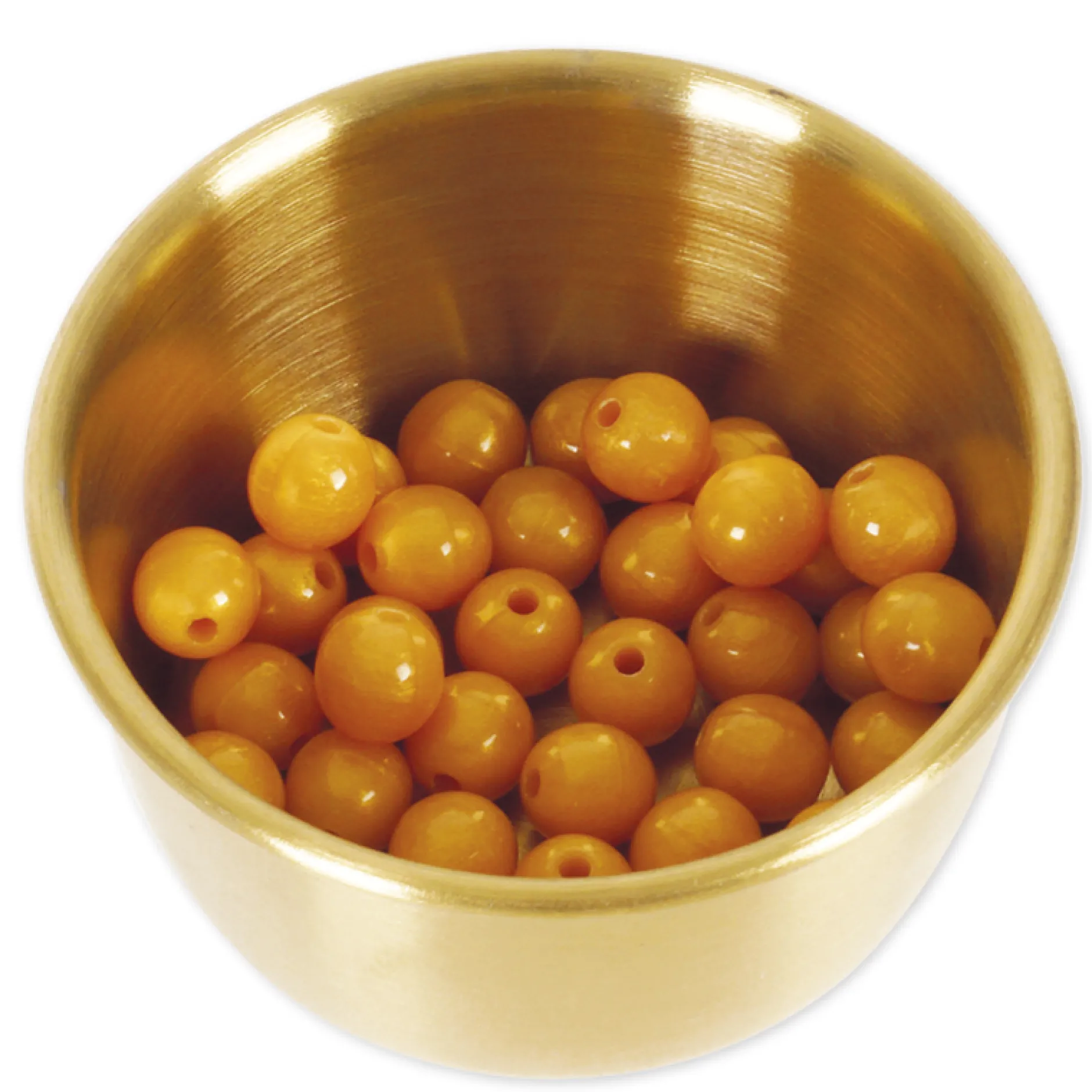 TimeTEX Goldschälchen für die Einerperlen, Metall "Montessori Premium"