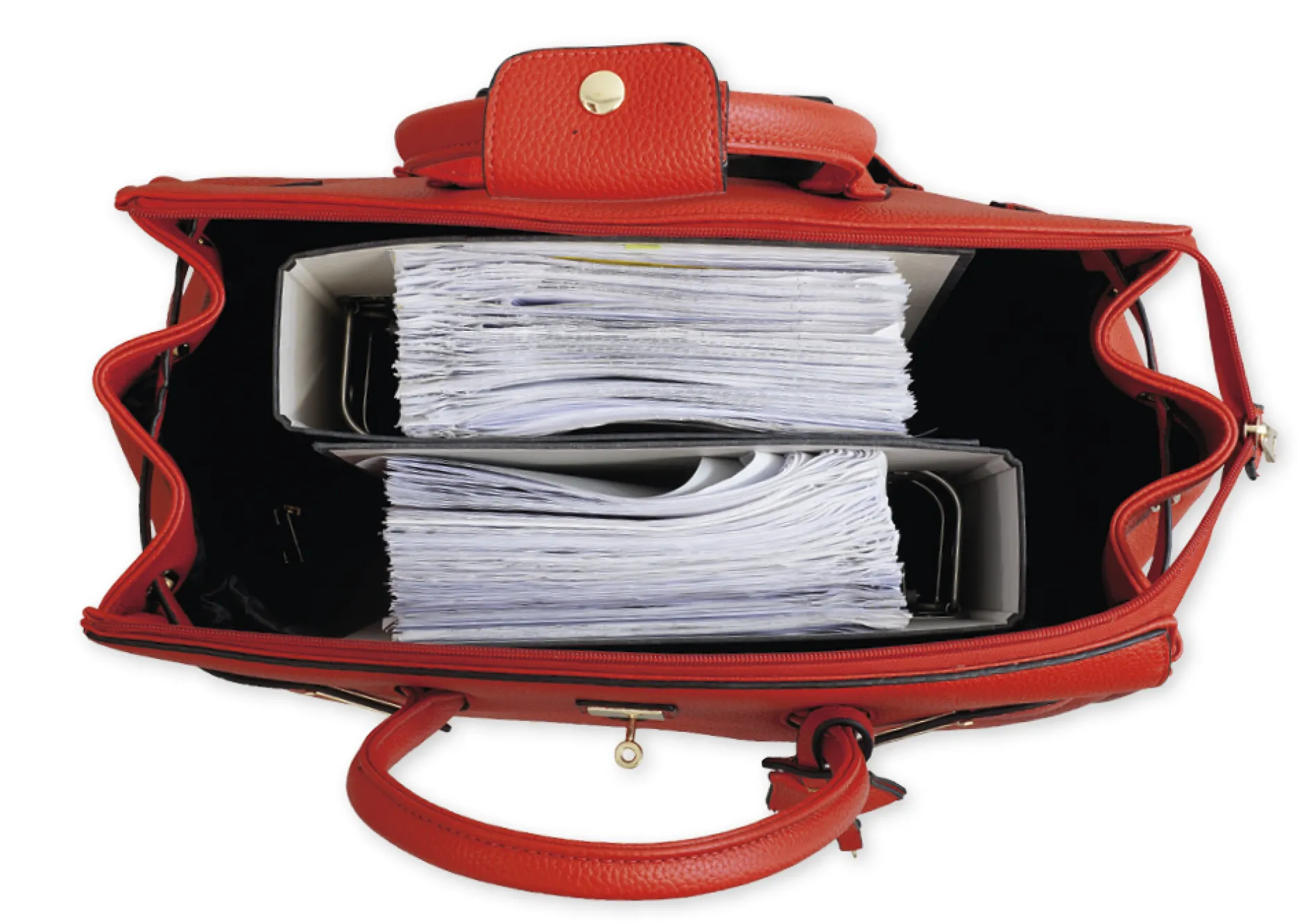 TimeTEX Handtaschen-Trolley "Bella", rot