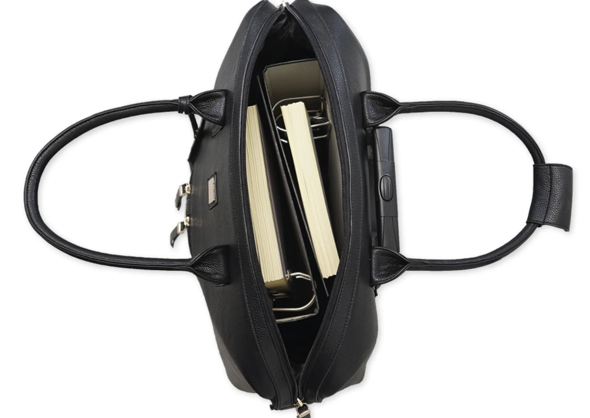 TimeTEX Handtaschen-Trolley "Bella", schwarz-gold