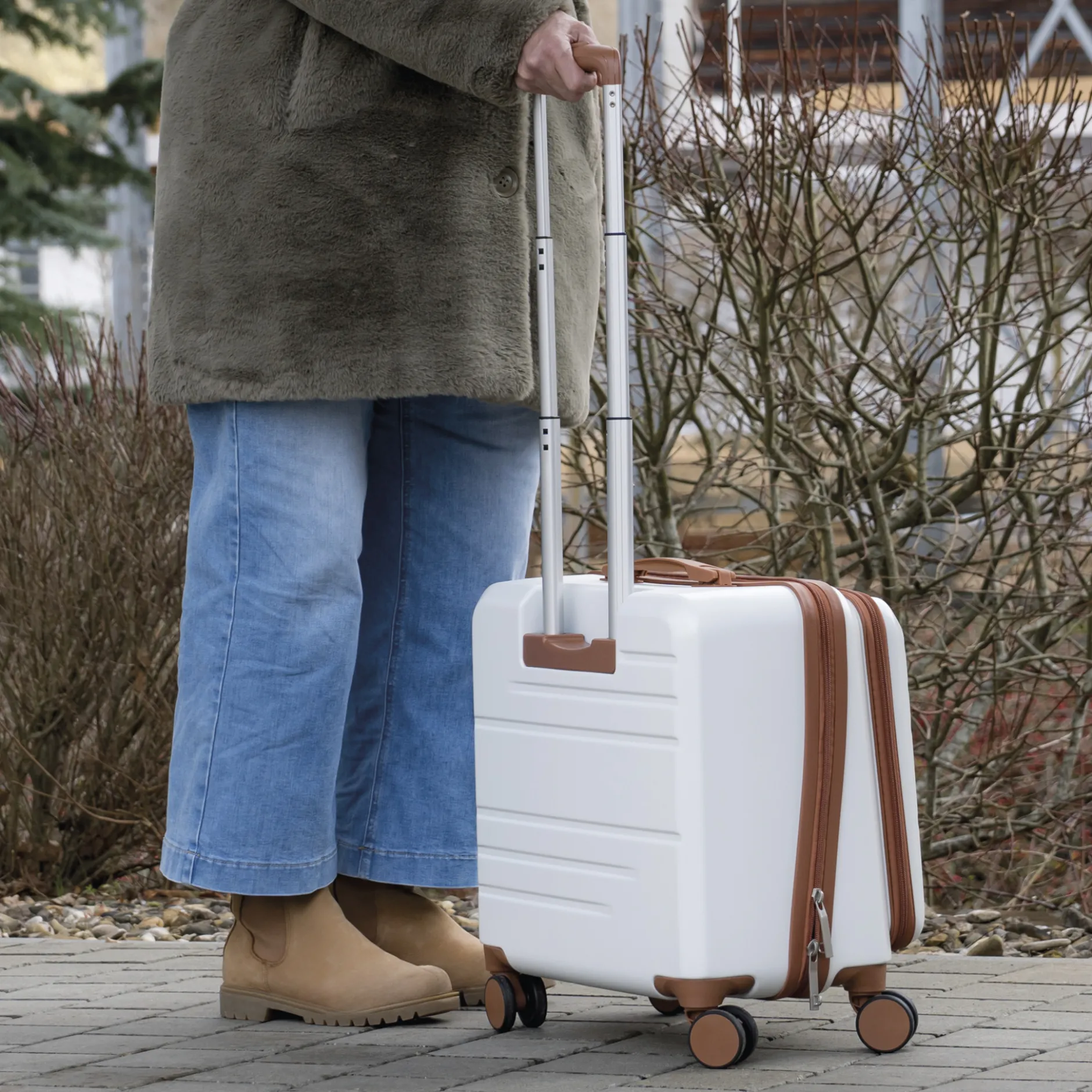TimeTEX Hartschalen-Trolley "Delicia"