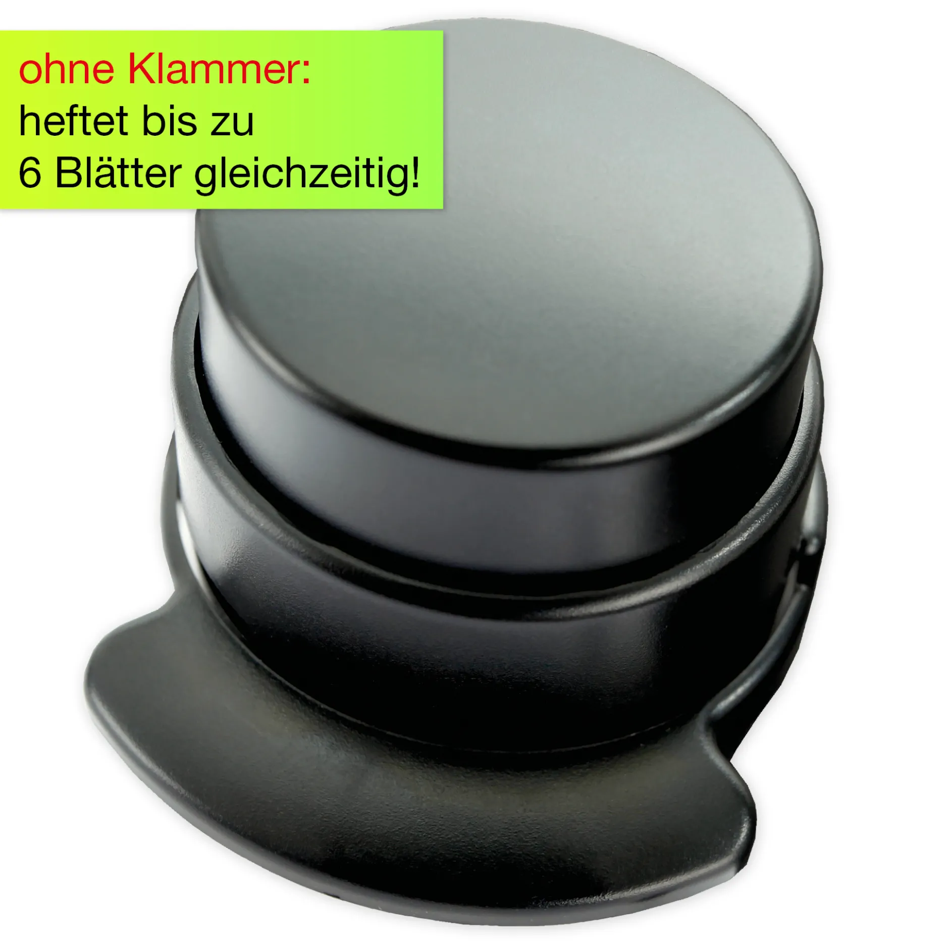 TimeTEX Heftgerät Klammerlos, rund