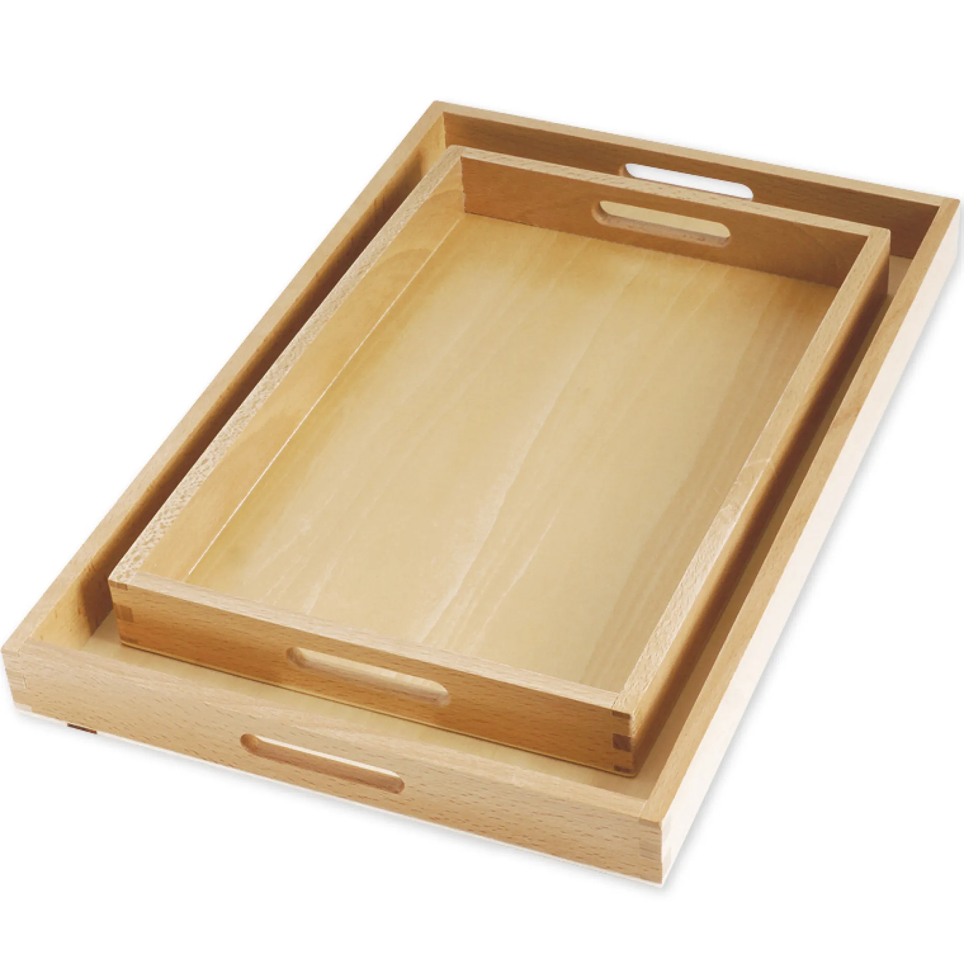 TimeTEX Holztablett, groß "Montessori Premium"