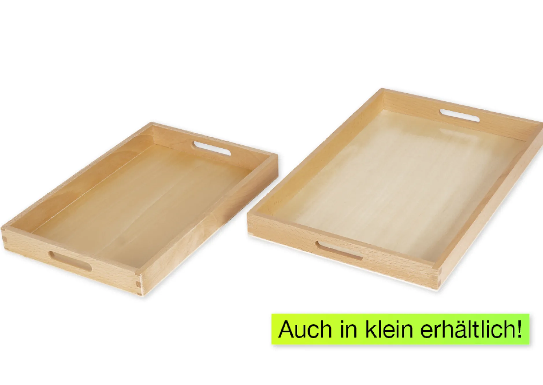 TimeTEX Holztablett, groß "Montessori Premium"