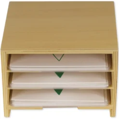 TimeTEX Kasten mit 3 Fächern für die botanischen Karten