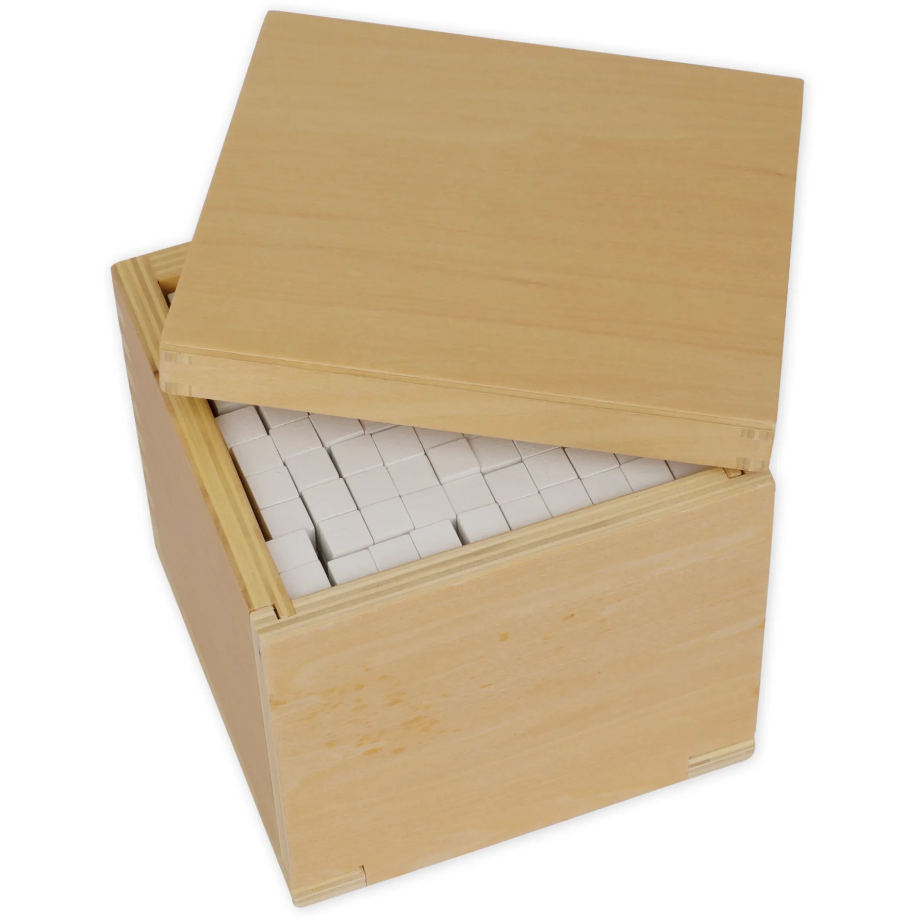 TimeTEX Kasten mit 1000 Kuben "Montessori Premium"