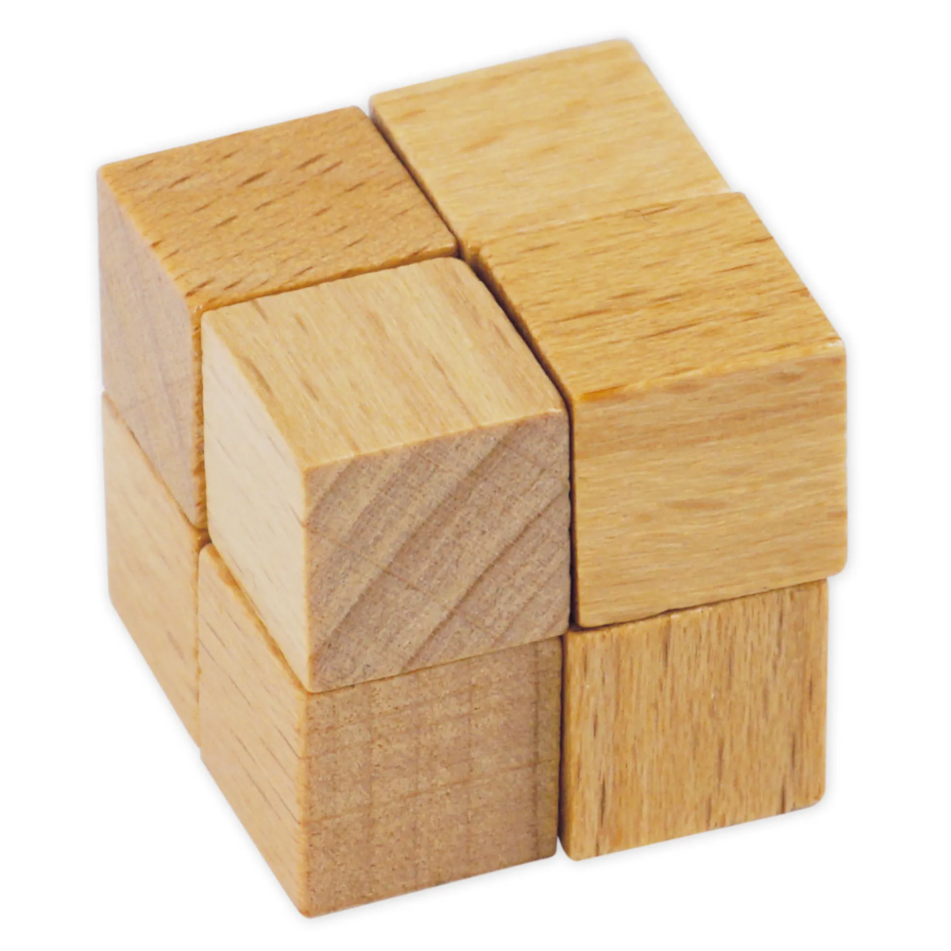 TimeTEX Kasten mit Kuben zum Rosa Turm "Montessori Premium"