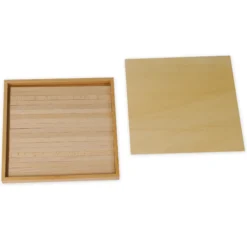TimeTEX Kasten mit Prismen zur Braunen Treppe "Montessori Premium"