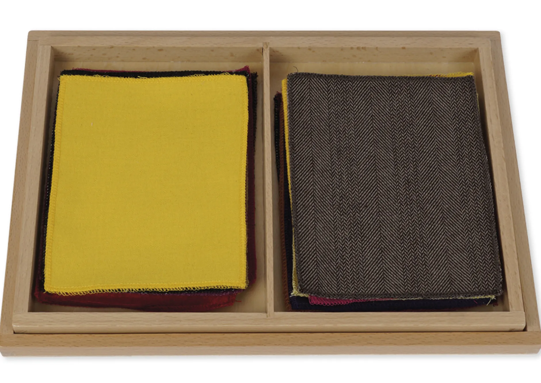 TimeTEX Kasten mit Stoffen "Montessori Premium"