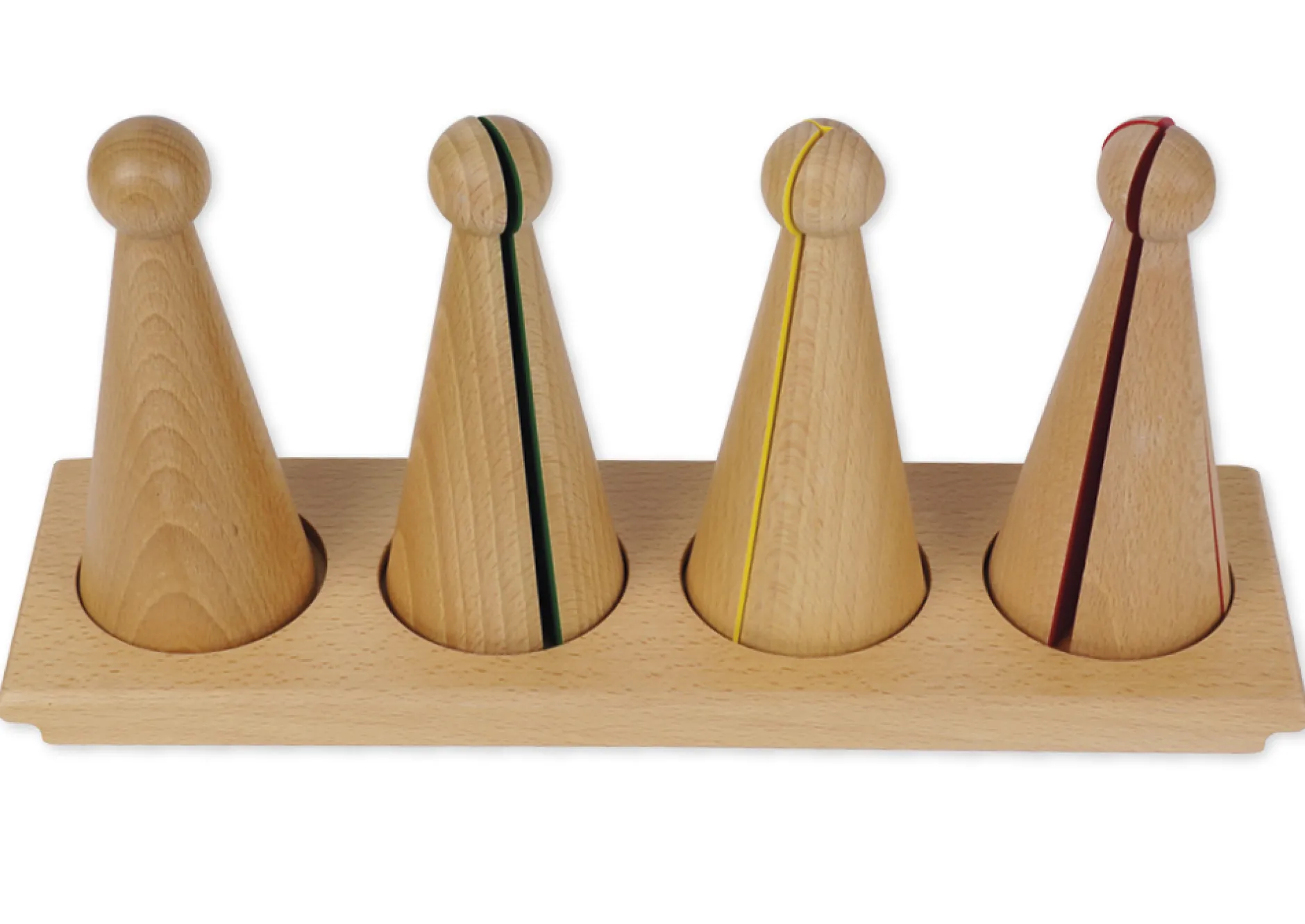TimeTEX Kegel zum Bruchrechnen "Montessori Premium"