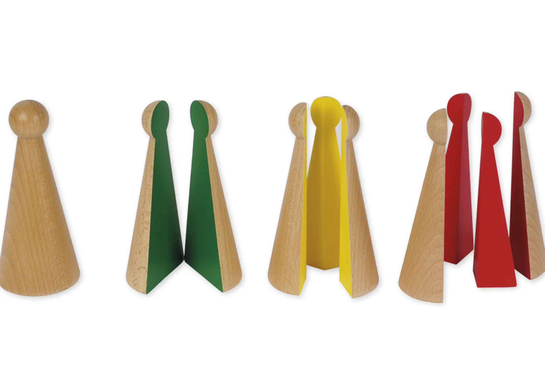 TimeTEX Kegel zum Bruchrechnen "Montessori Premium"