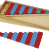 TimeTEX Kleine Numerische Stangen "Montessori Premium"