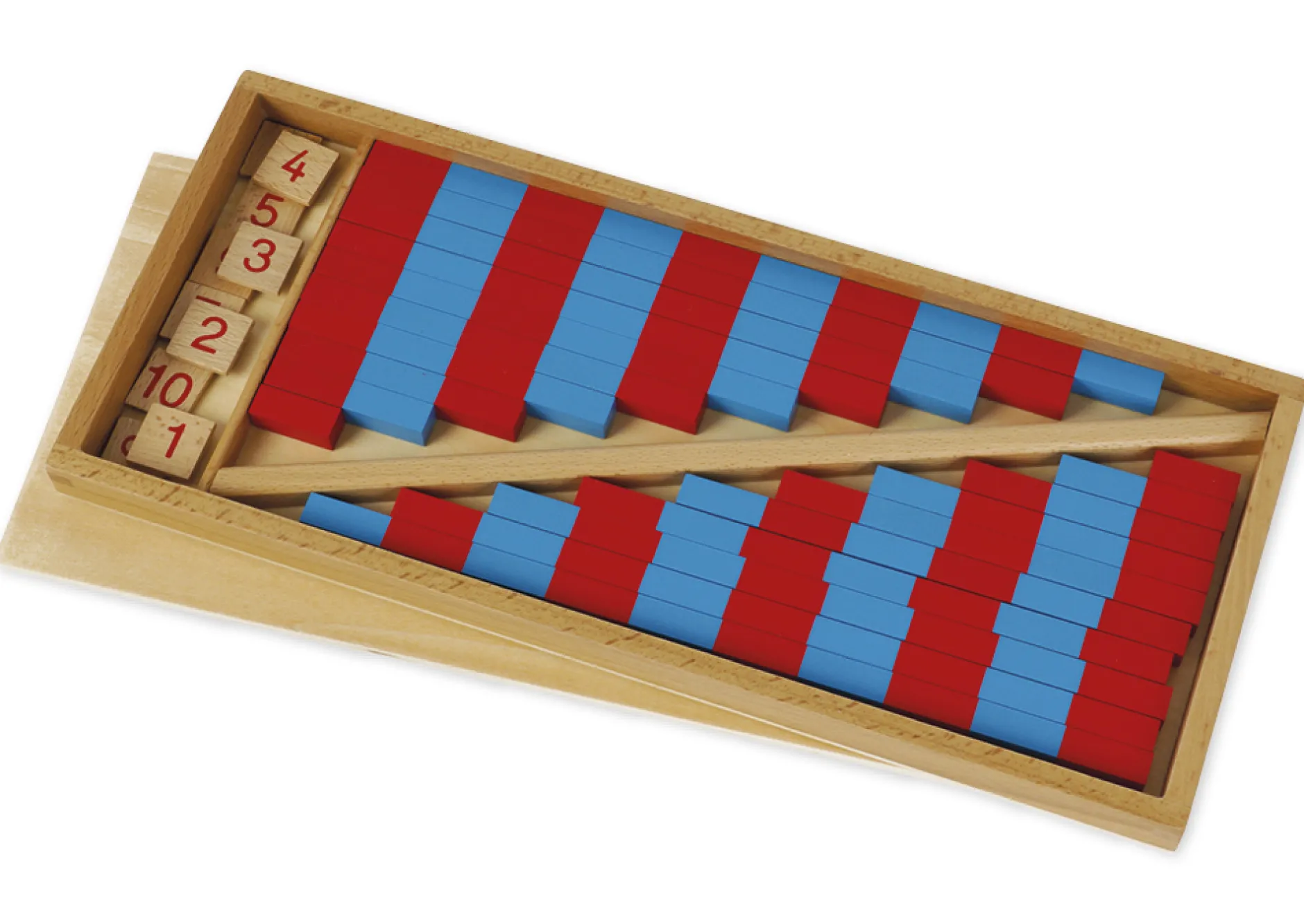 TimeTEX Kleine Numerische Stangen "Montessori Premium"