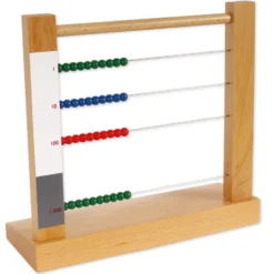 TimeTEX Kleiner Rechenrahmen "Montessori Premium"