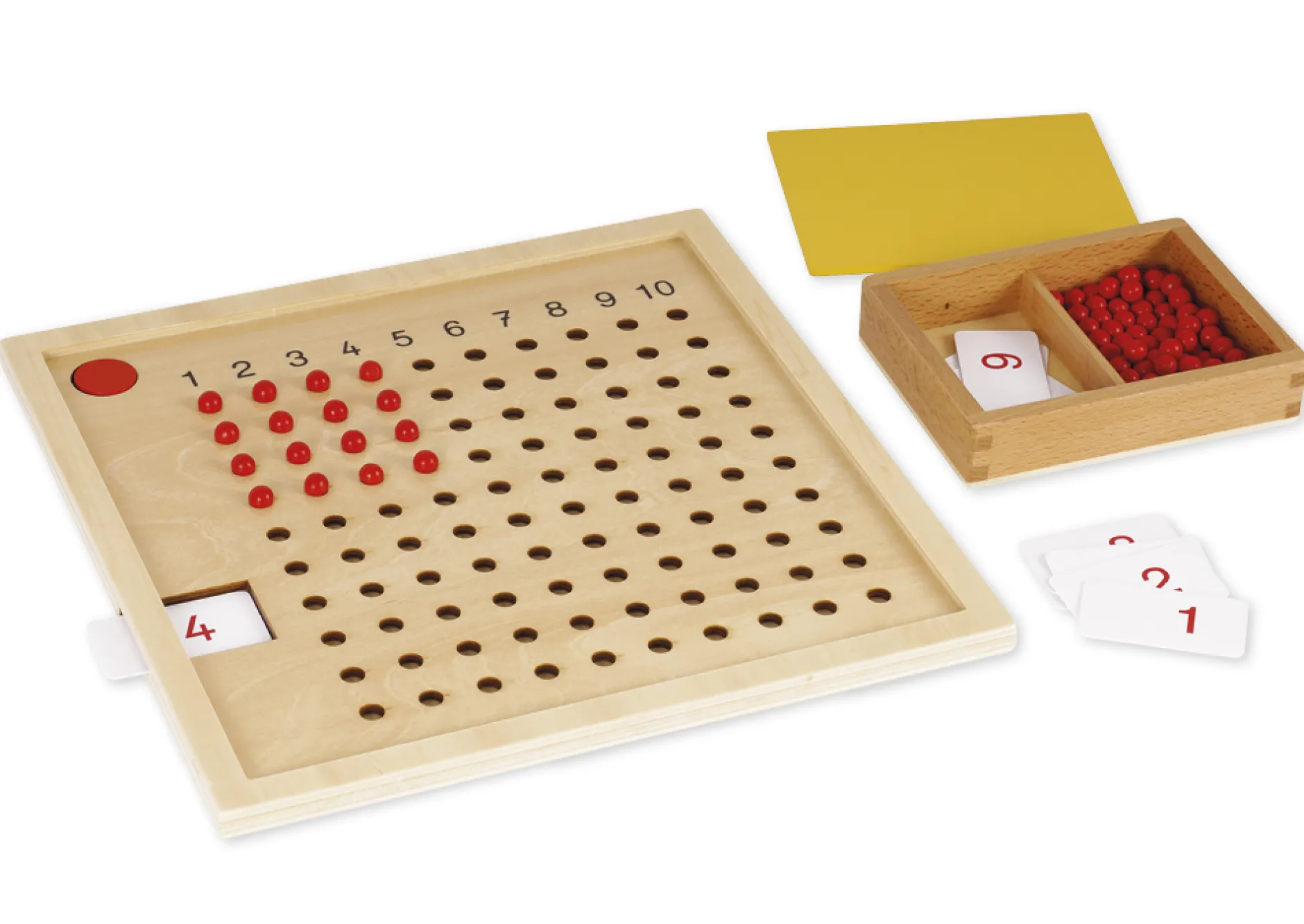 TimeTEX Kleines Multiplikationsbrett "Montessori Premium"
