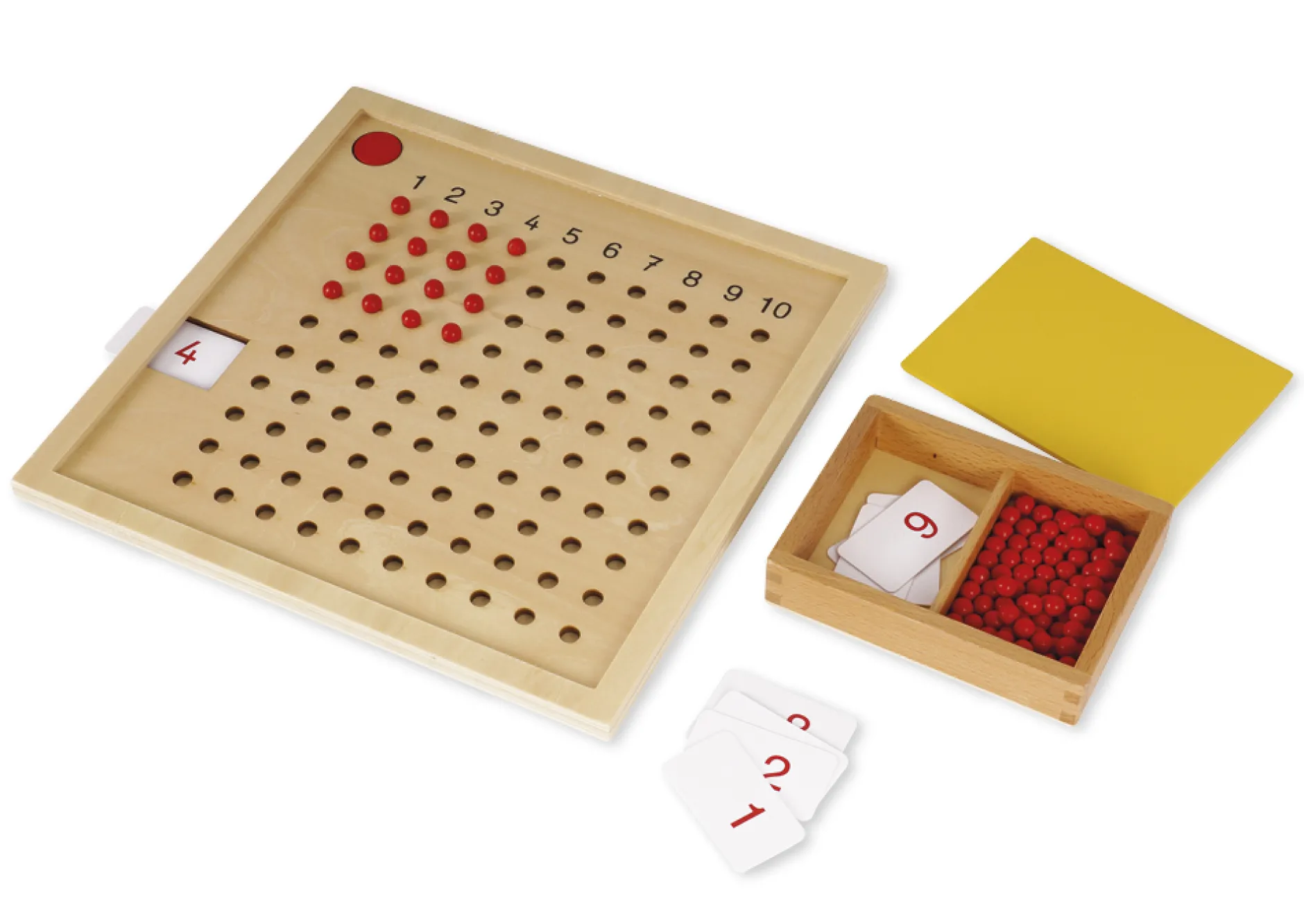 TimeTEX Kleines Multiplikationsbrett "Montessori Premium"