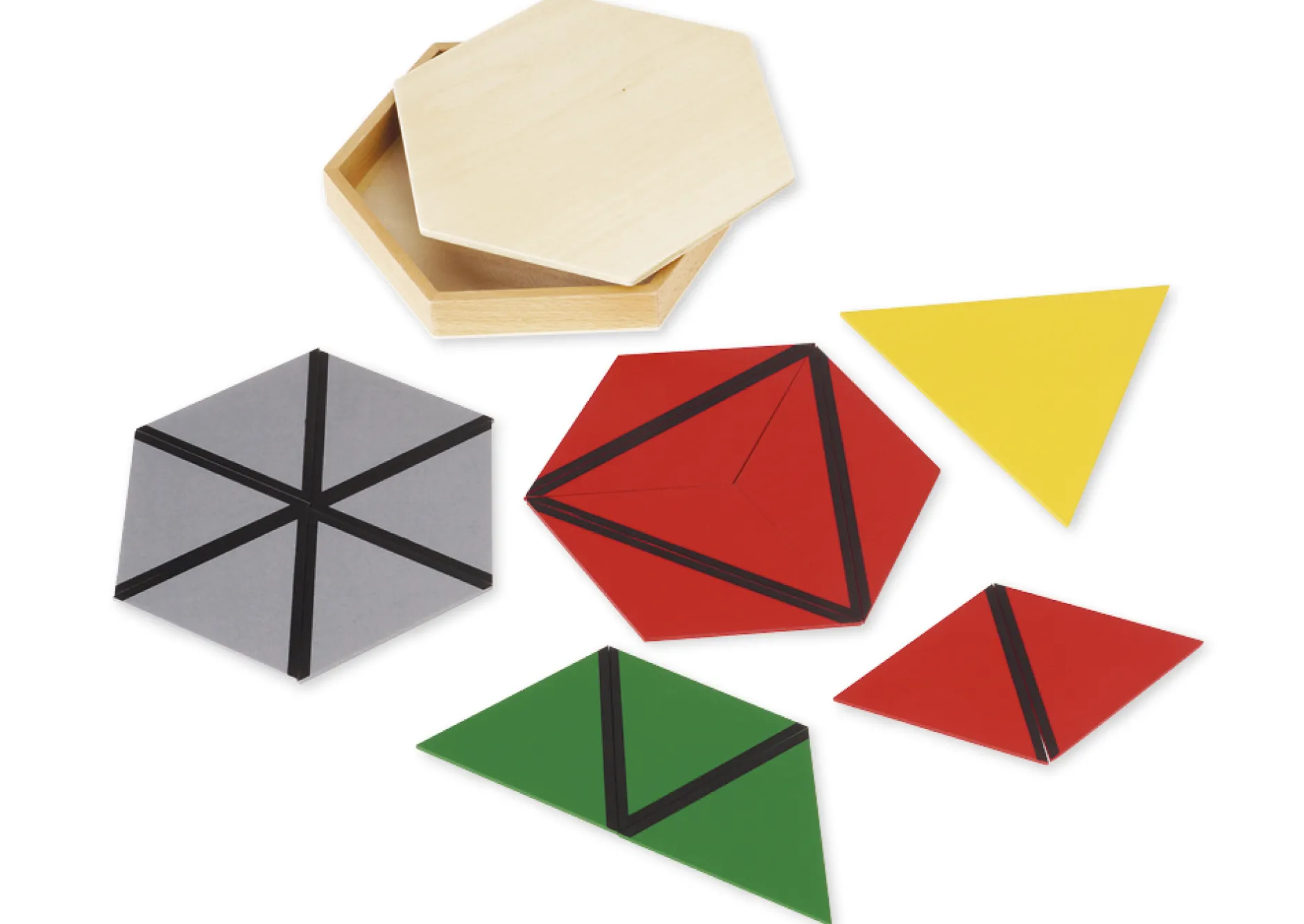 TimeTEX Konstruktive Dreiecke "Montessori Premium"