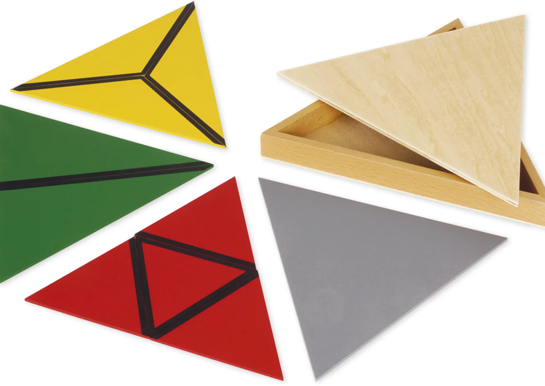 TimeTEX Konstruktive Dreiecke "Montessori Premium"