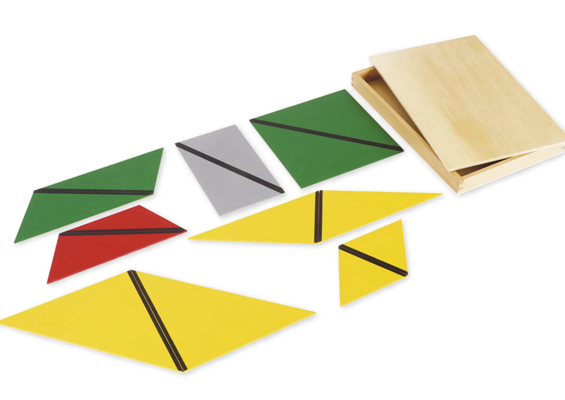 TimeTEX Konstruktive Dreiecke "Montessori Premium"