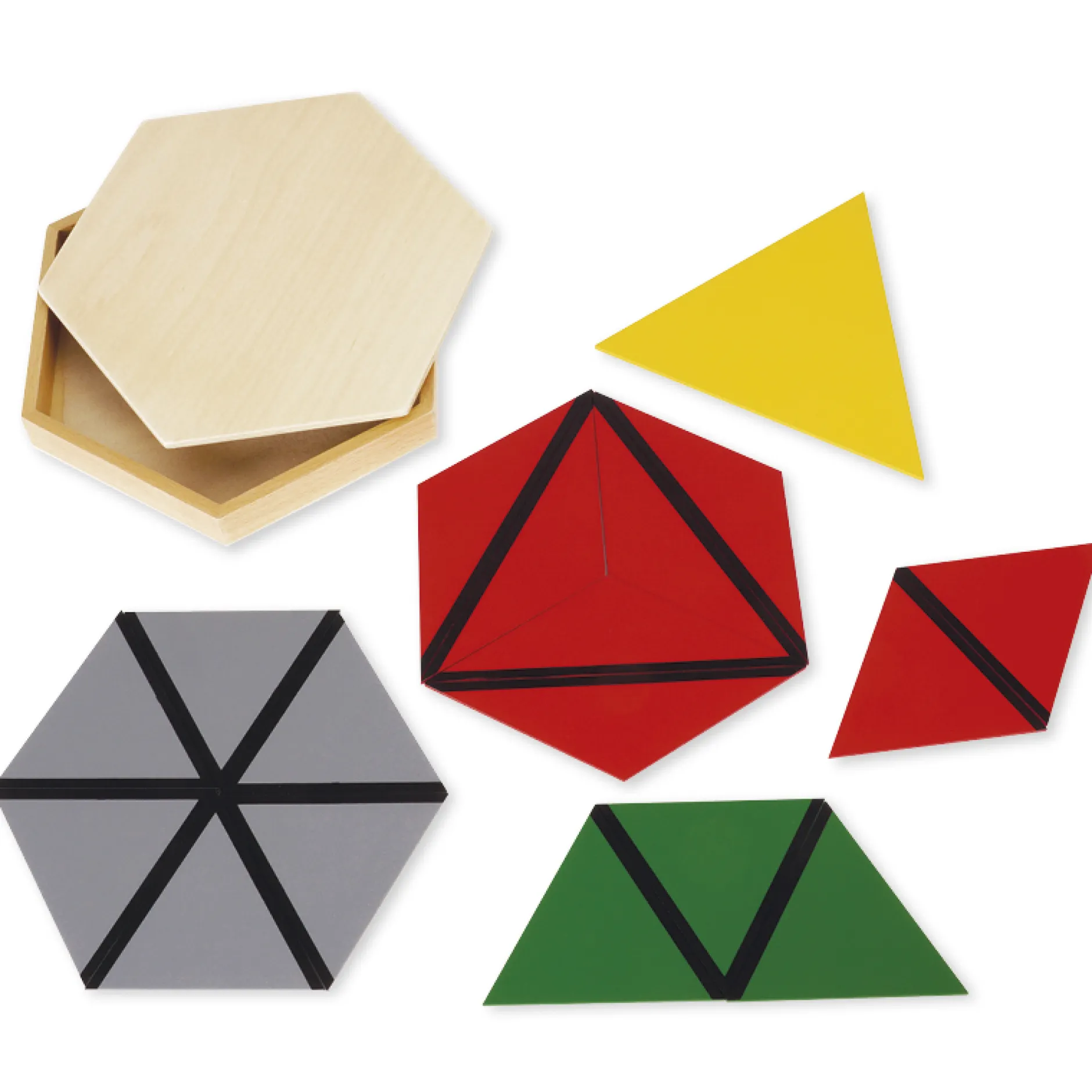 TimeTEX Konstruktive Dreiecke "Montessori Premium"