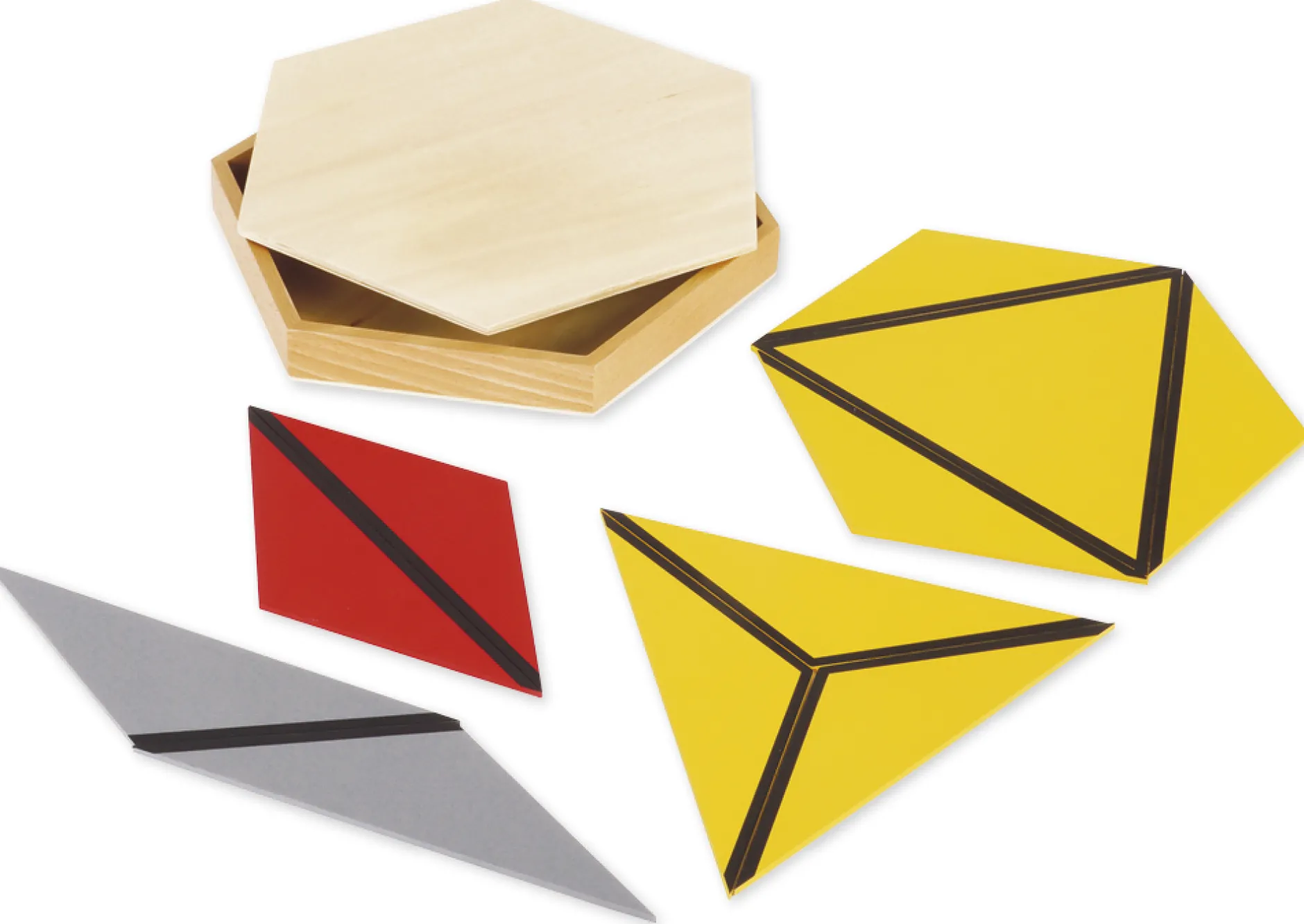 TimeTEX Konstruktive Dreiecke "Montessori Premium"