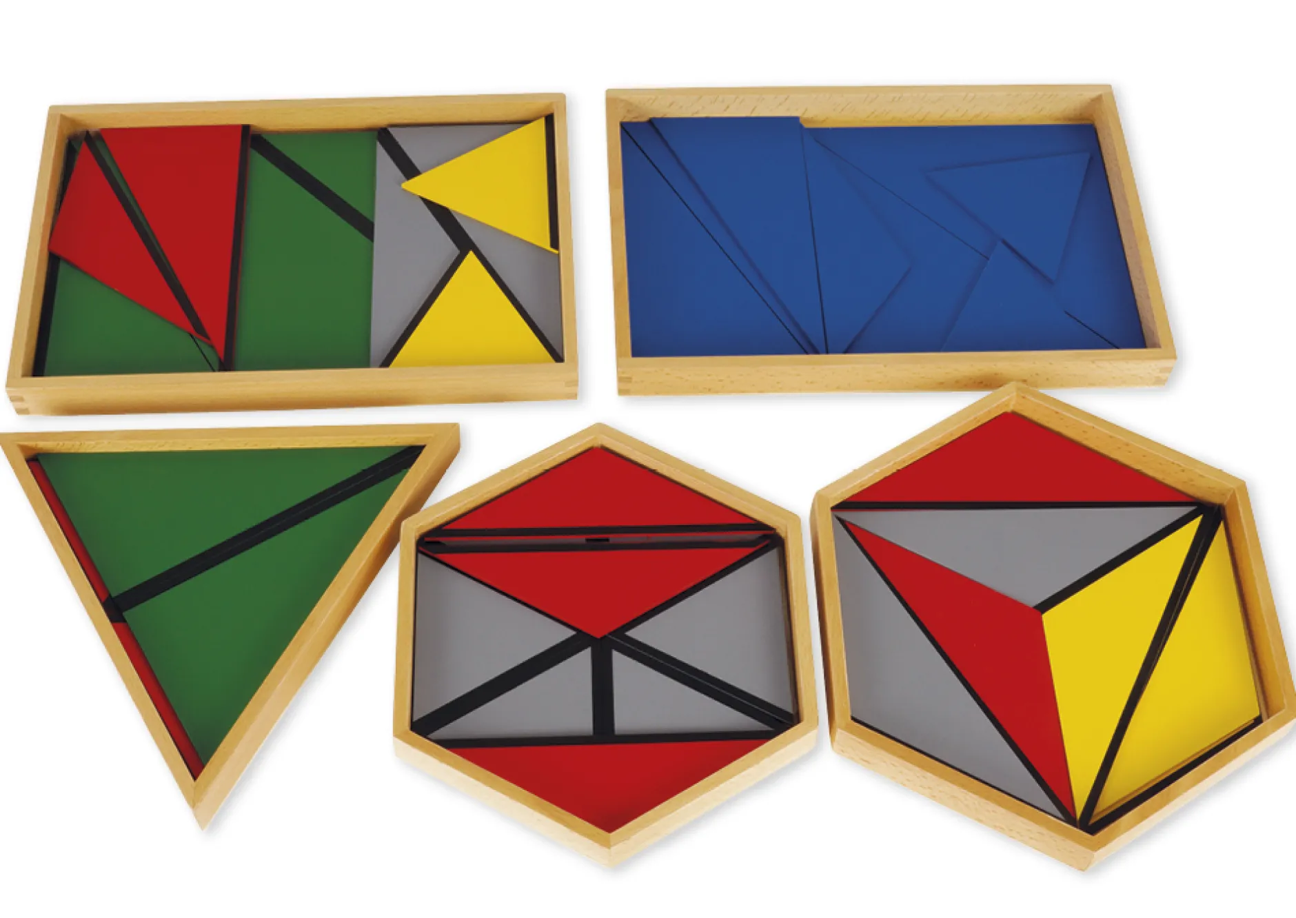 TimeTEX Konstruktive Dreiecke "Montessori Premium"