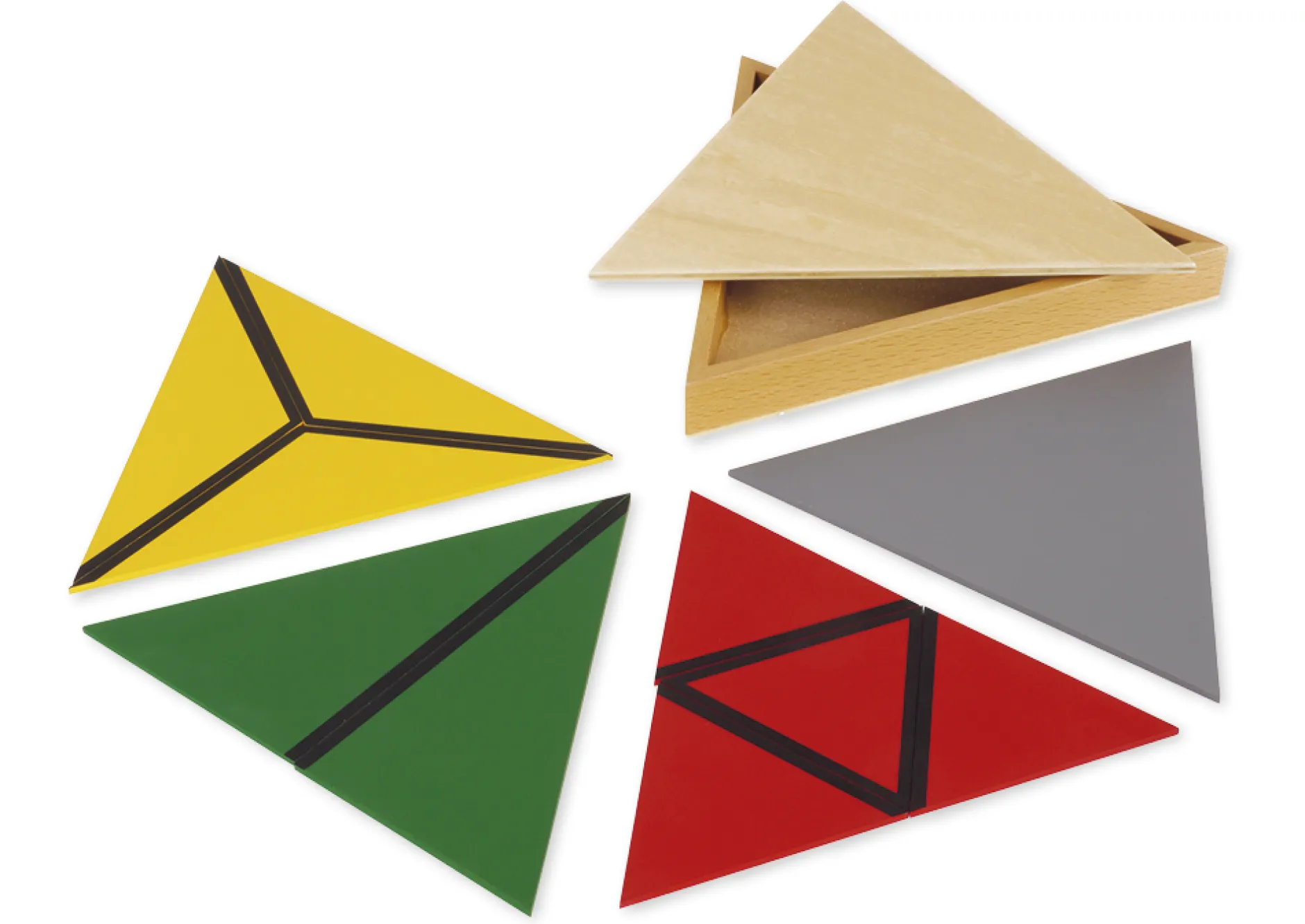TimeTEX Konstruktive Dreiecke "Montessori Premium"