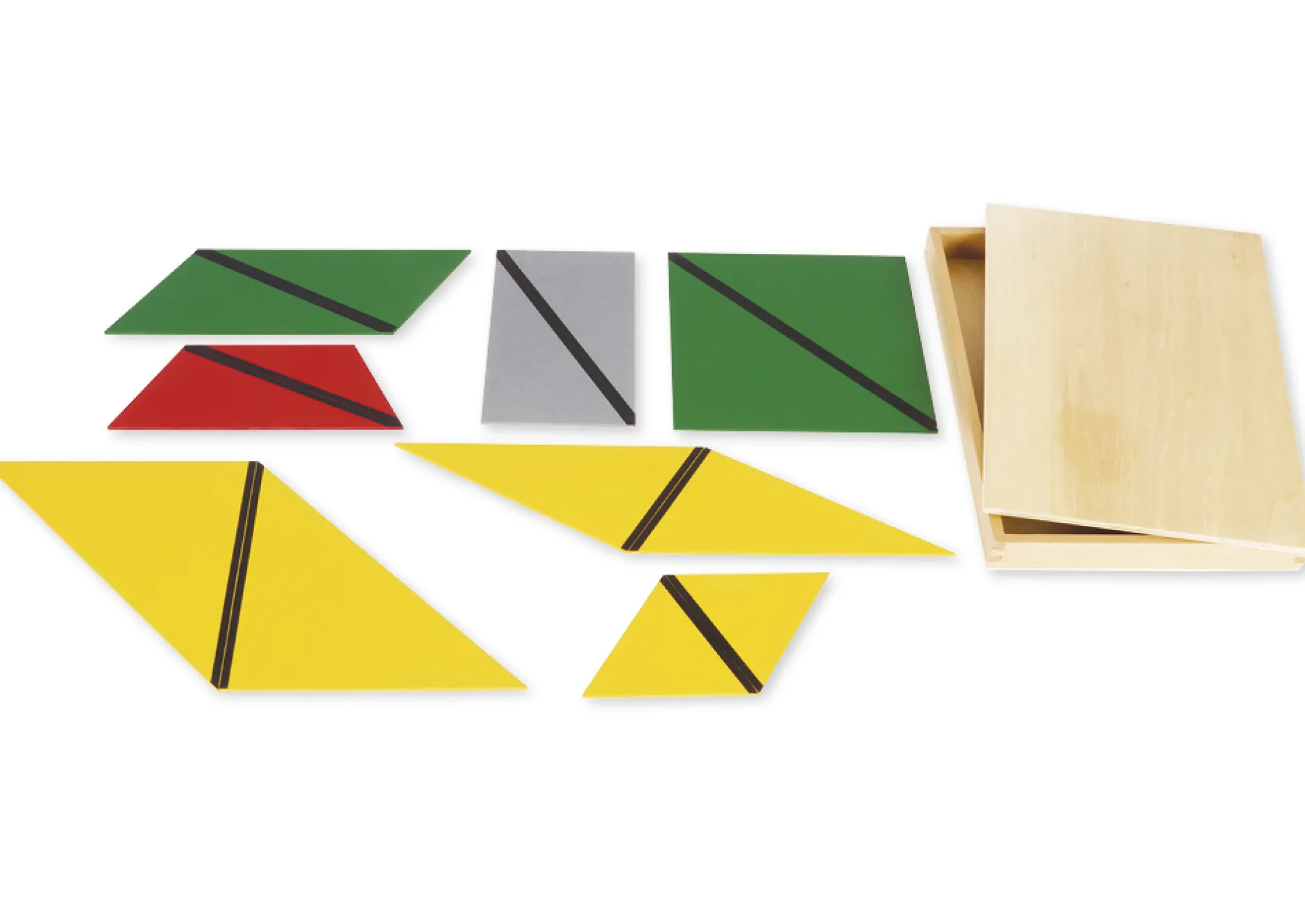 TimeTEX Konstruktive Dreiecke "Montessori Premium"