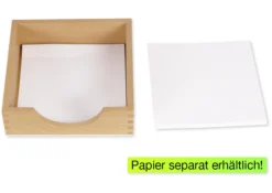 TimeTEX Kästchen für Einsatzfigurenpapier, 14 x 14 cm