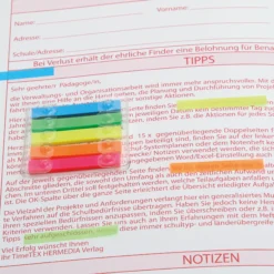 TimeTEX Markierungs-Streifen, 250 Stück