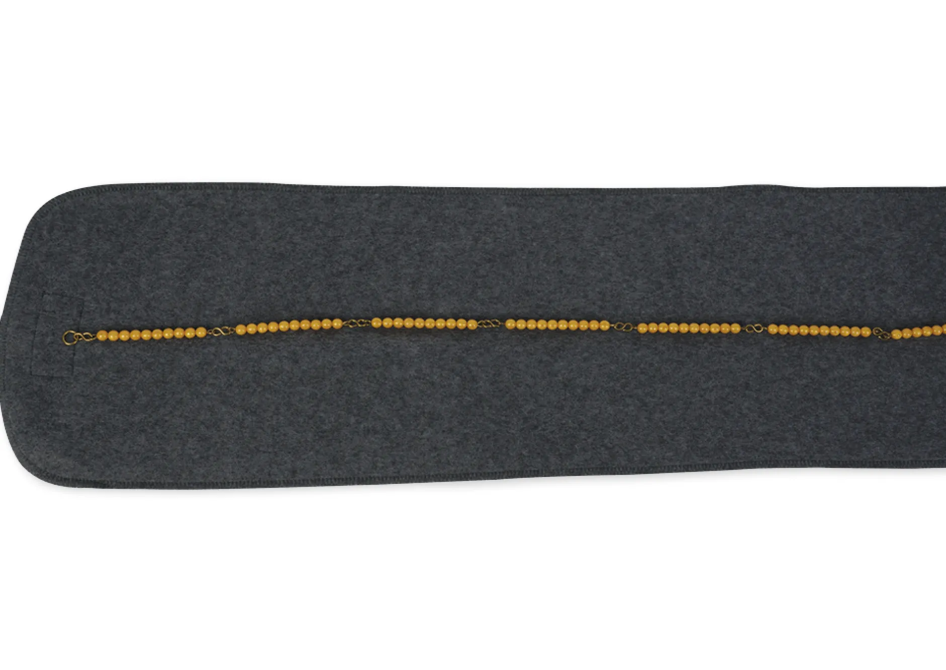 TimeTEX Matte für die Tausenderkette, 1.100 x 22,5 cm "Montessori Premium"