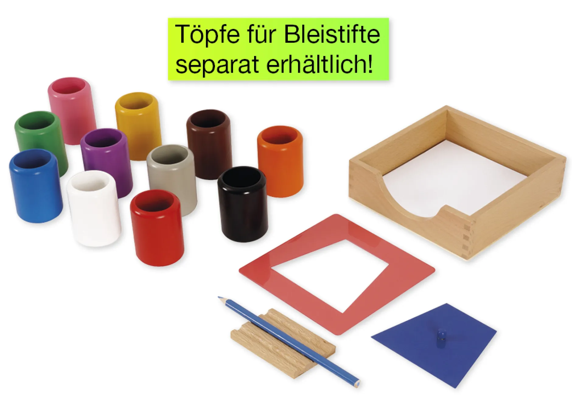 TimeTEX Metallene Einsatzfiguren "Montessori Premium"