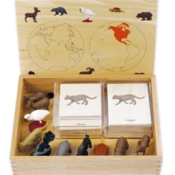 TimeTEX Mini-Tiere-Set Nordamerika