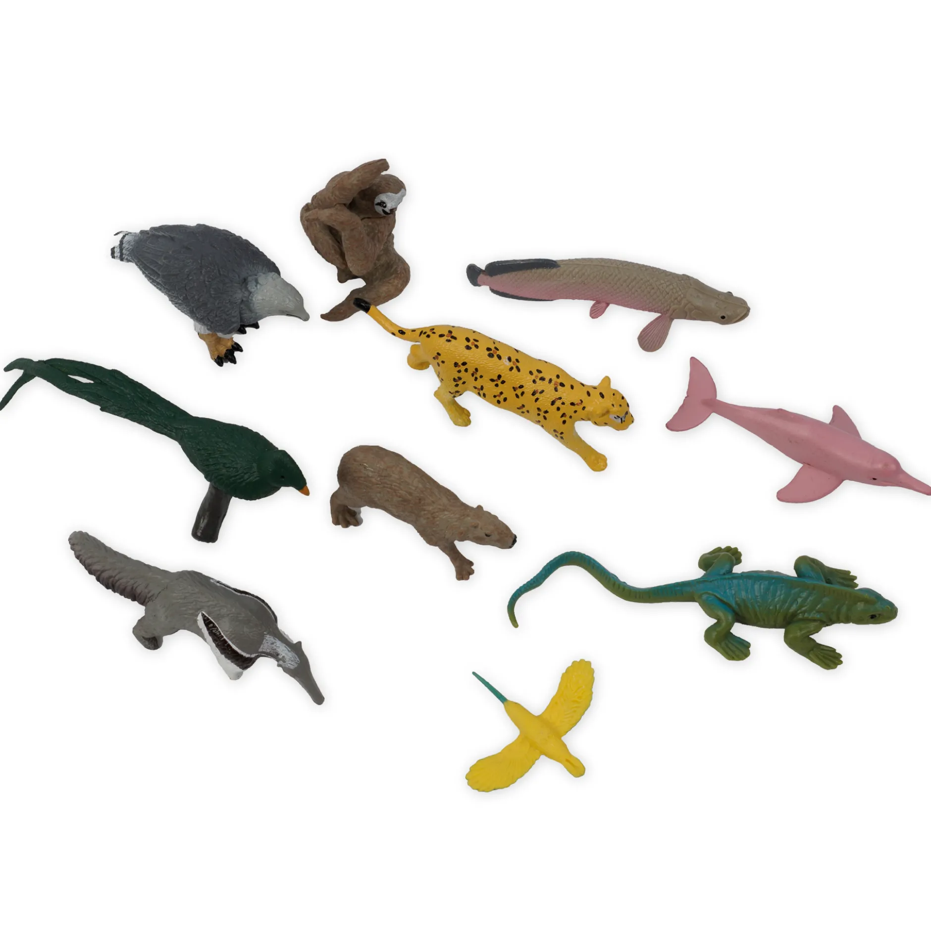 TimeTEX Mini-Tiere-Set Südamerika "Montessori Premium"