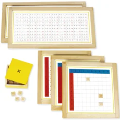 TimeTEX Multiplikationstabellen im Holzrahmen