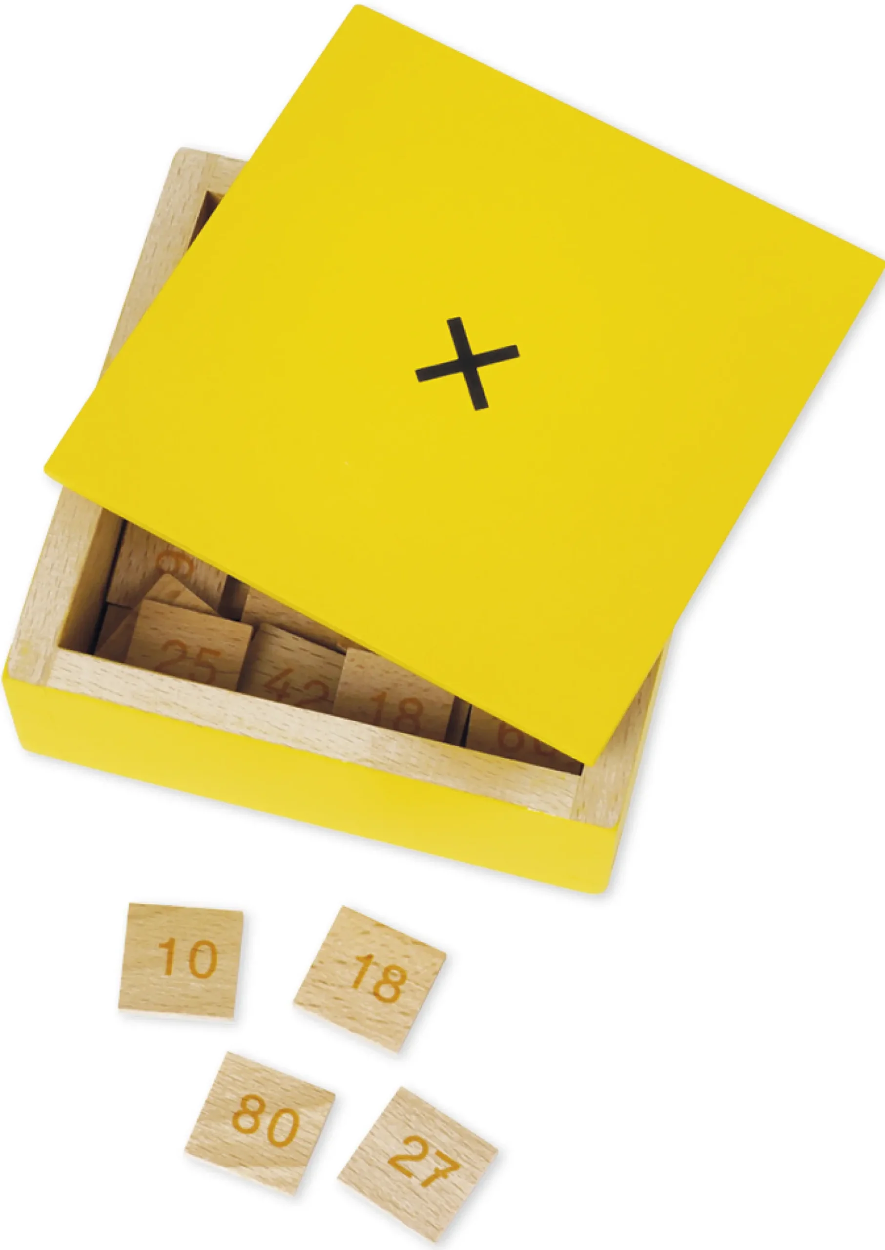 TimeTEX Multiplikationstabellen im Holzrahmen "Montessori Premium"