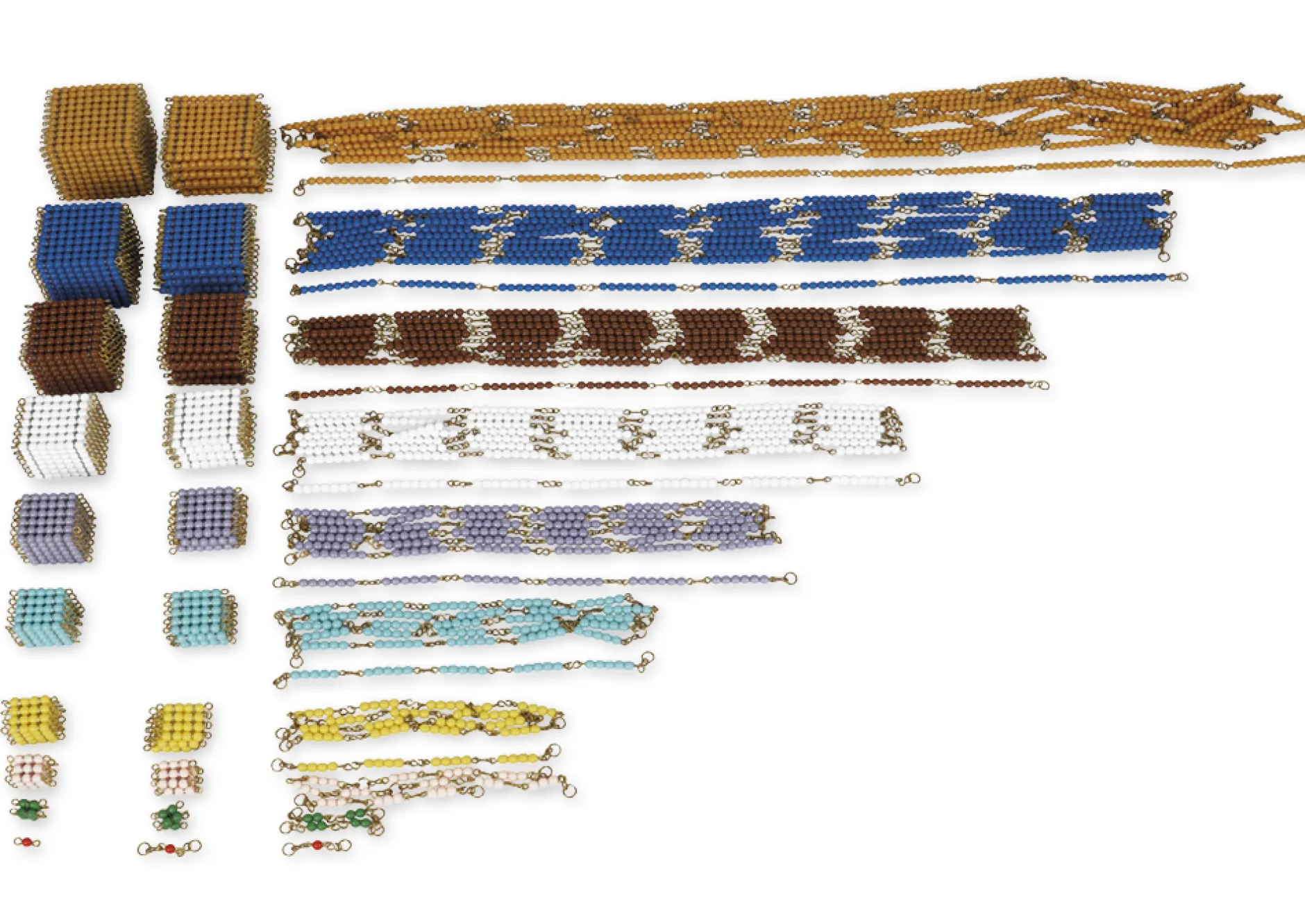 TimeTEX Perlenmaterial, Komplettsatz "Montessori Premium"