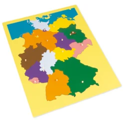 TimeTEX Puzzlekarte Deutschland