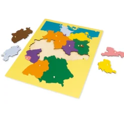 TimeTEX Puzzlekarte Deutschland