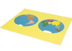 TimeTEX Puzzlekarte Erdteile