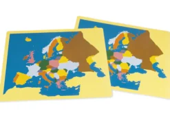 TimeTEX Puzzlekarte Europa