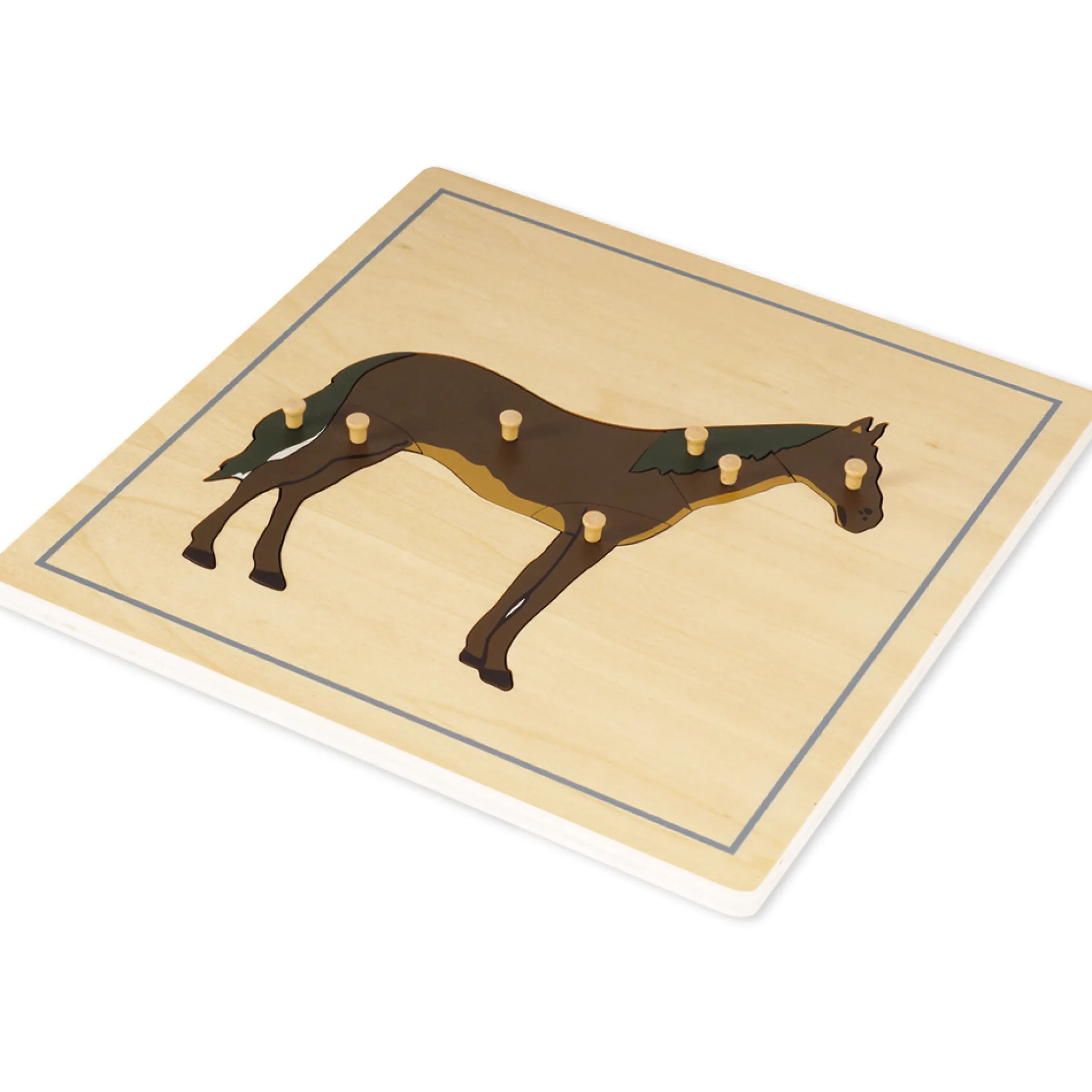 TimeTEX Puzzle Pferd "Montessori Premium"