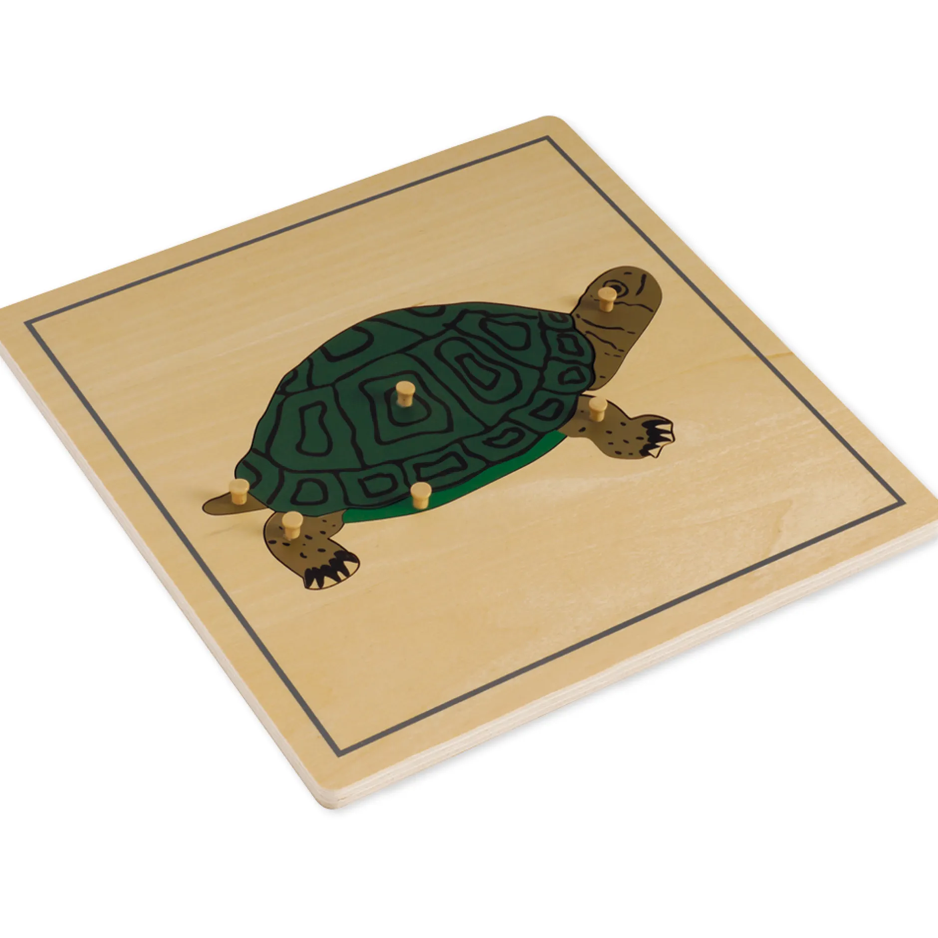 TimeTEX Puzzle Schildkröte "Montessori Premium"