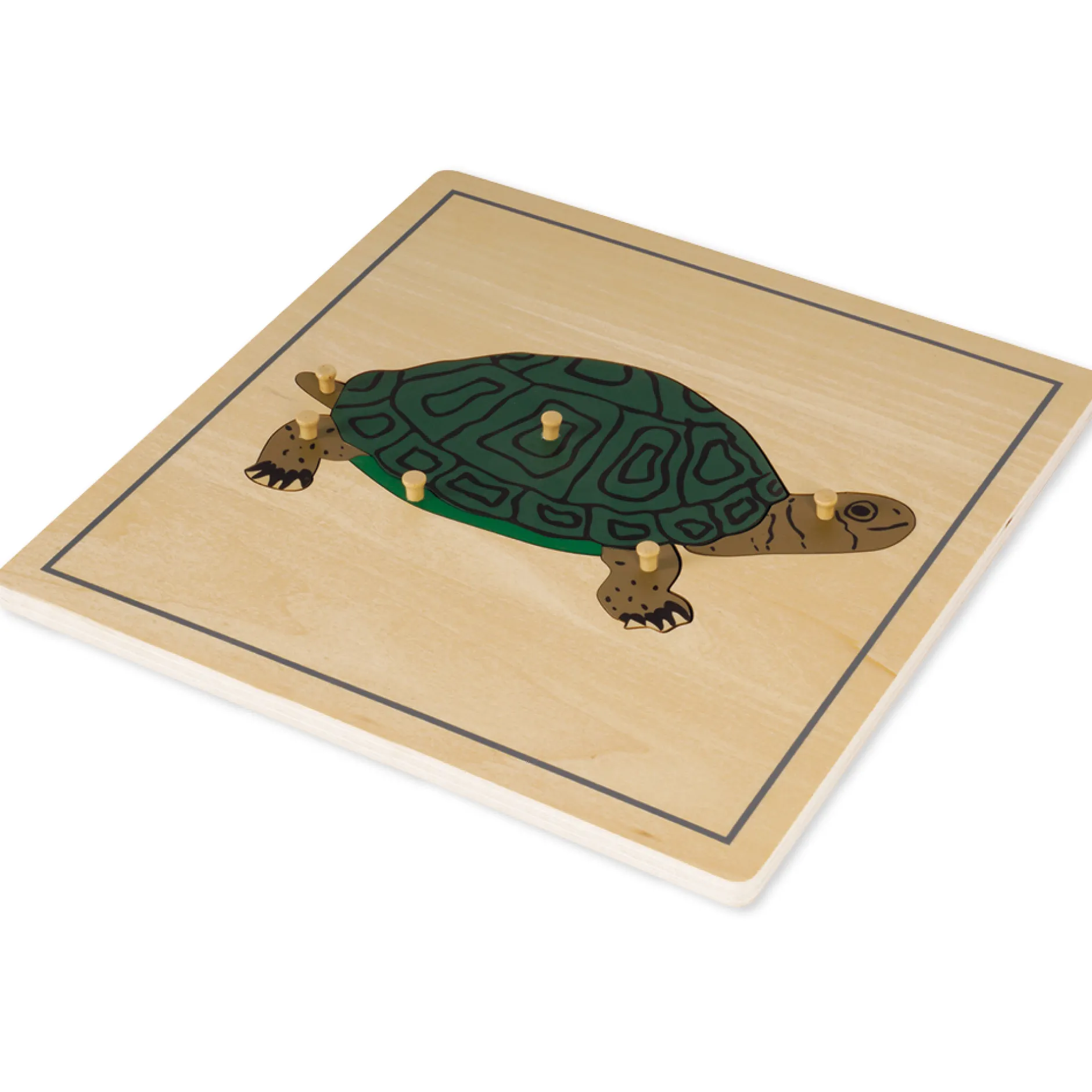 TimeTEX Puzzle Schildkröte "Montessori Premium"