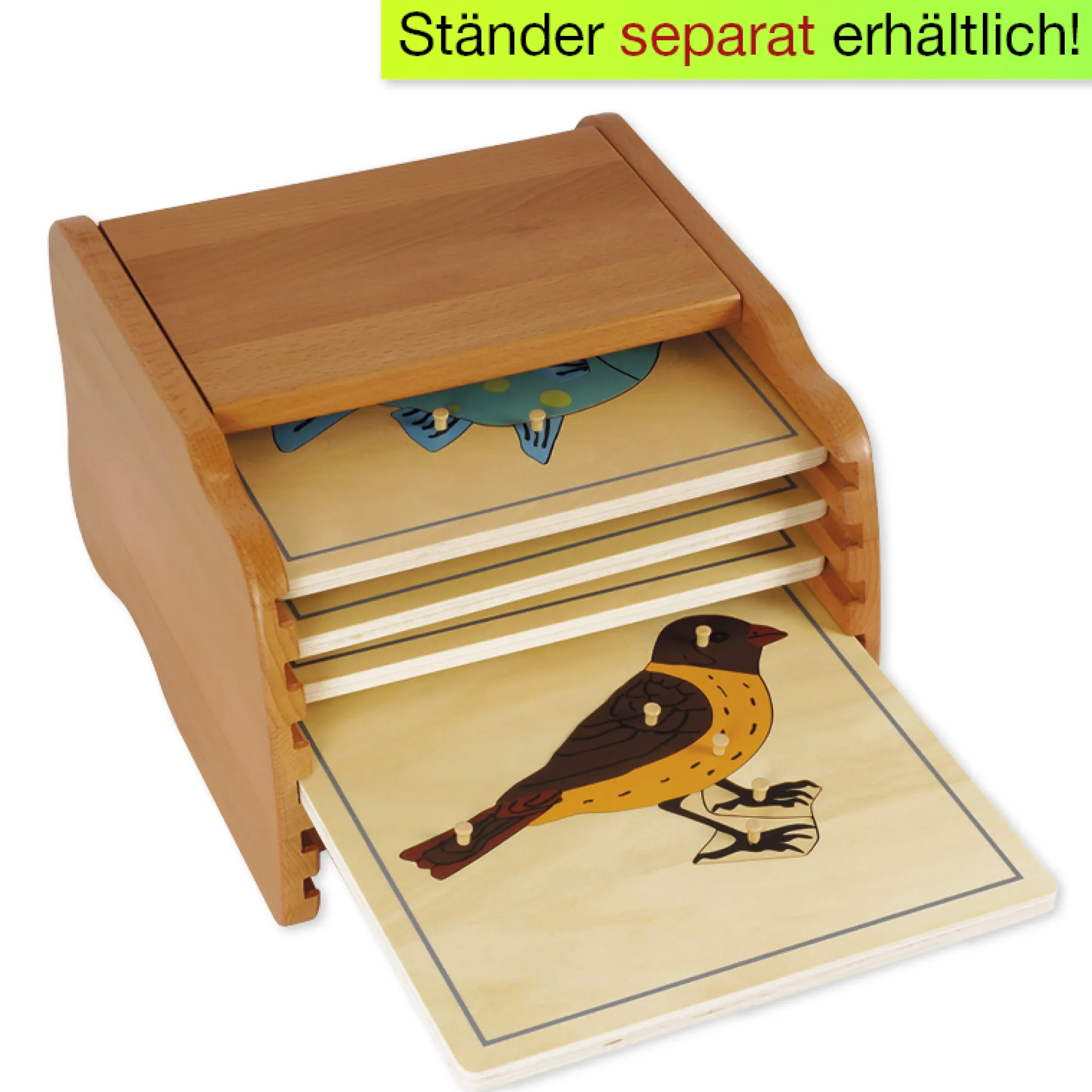 TimeTEX Puzzle Schmetterling "Montessori Premium"