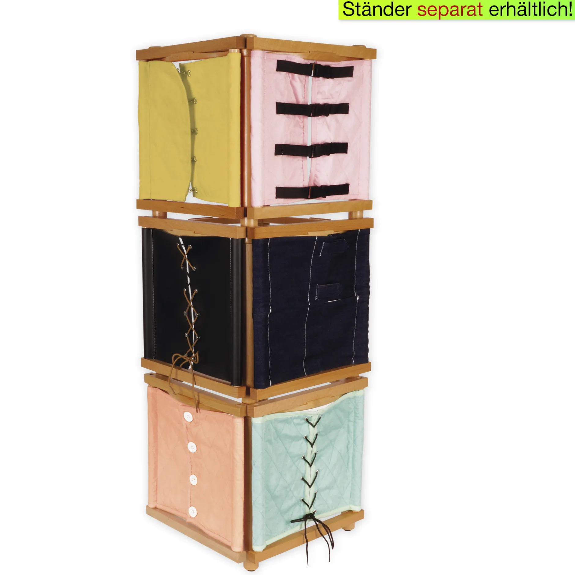 TimeTEX Rahmen mit Haken und Ösen "Montessori Premium"