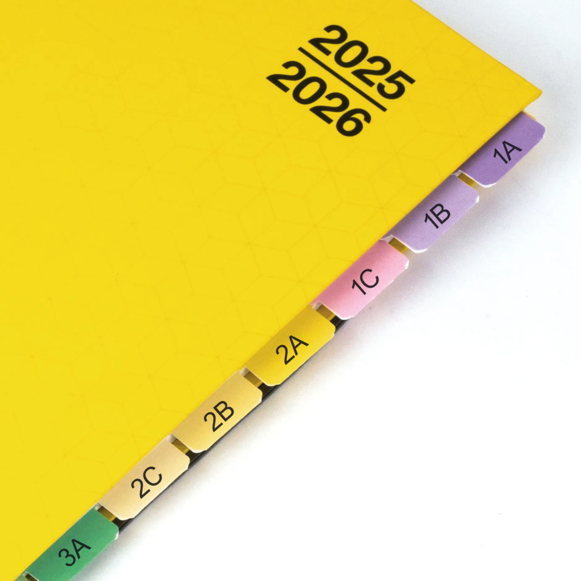 TimeTEX Register-Taben XL 23-tlg., selbstklebend, aus Karton-Papier